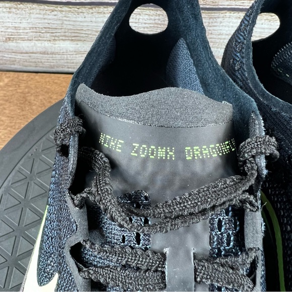 Nike ZoomX DragonFly Black Lime Blast Spiked Track Shoes - Picture 8 of 9